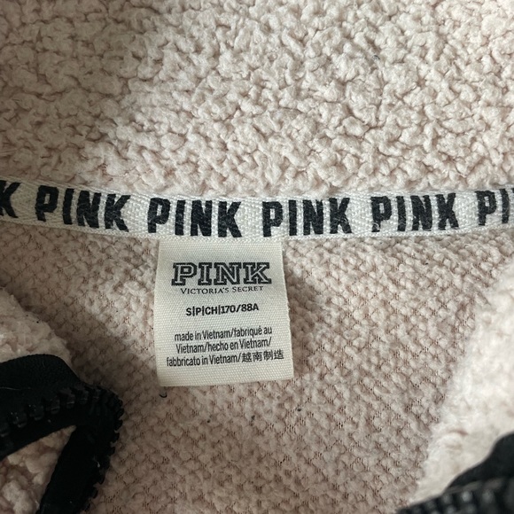 PINK Sherpa Half Zip - Picture 3 of 5